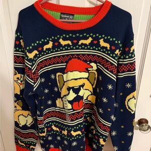Corgi XL Crewneck Ugly Christmas Sweater